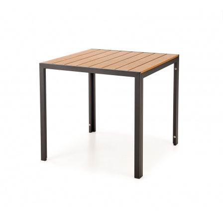 Jídelní stůl FIERRO, hnědá/černá