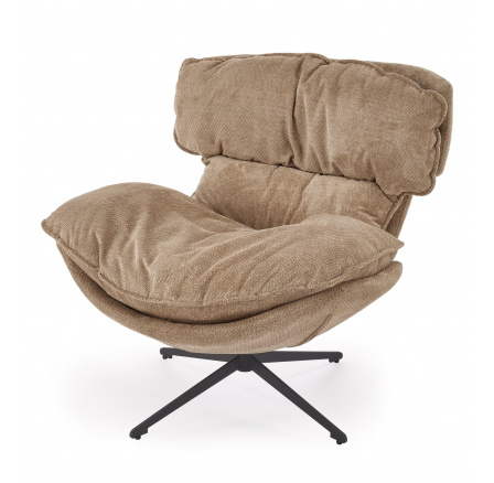 Otočné křeslo ROGER, Hnědá