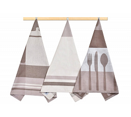 Kuchyňská utěrka 50x70cm příbory