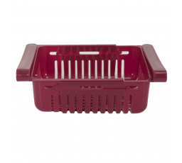 Závěsný koš do lednice bordový