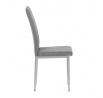 Jídelní židle, šedá, látka, DCL-379 GREY2