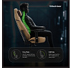 Herní látkové křeslo hnědé, Normal: Diablo X.Eye Prime Camel Brown