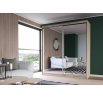 Šatní skříň MULTI 20 - 203 cm, Dub Sonoma