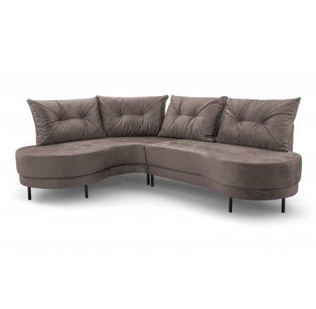 Rohová sedací soustava Abbey L světle hnědá Rohová sedací soustava Abbey L světle hnědá