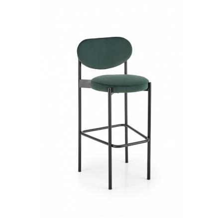 H108 tmavě zelený hocker H108 tmavě zelený hocker