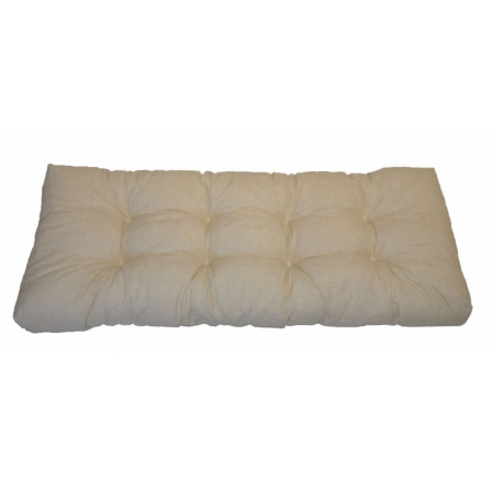 Opěradlový polstr na paletu 120x50 světle béžový melír