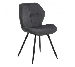 Antracitová židle Petri