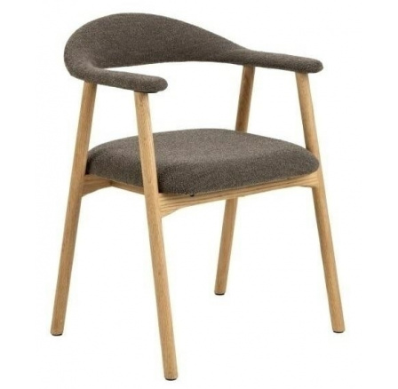 Židle Addi hnědá/ dub Monza 40