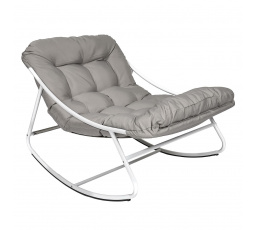 Zahradní houpací křeslo Tenerife šedé
