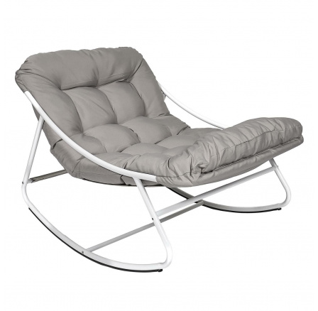 Zahradní houpací křeslo Tenerife šedé