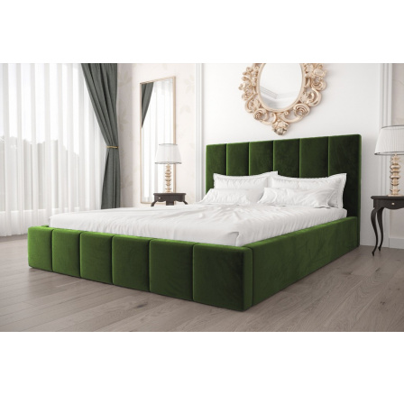 Postel RADO - 140x200, Kovová na plynových zvedácích