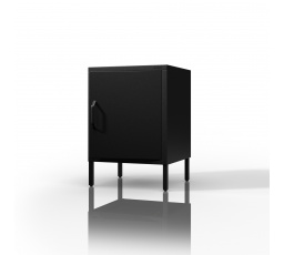 Kovový černý noční stolek Modern MIA X 424 x 595 x 400 mm