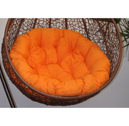 Polstr na závěsnou houpačku Imperia - oranžový melír Polstr na závěsnou houpačku Imperia - oranžový melír