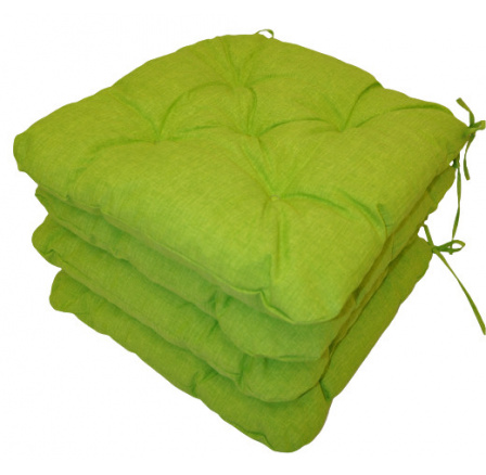 Sedák UNI Maxi barva světle zelený melír - set 4 kusy