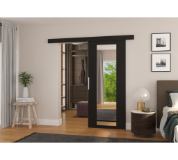 Posuvné nástěnné dveře BRIT 86 Black