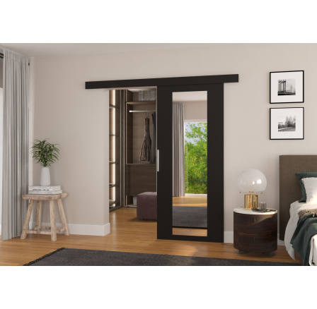 Posuvné nástěnné dveře BRIT 86 Black