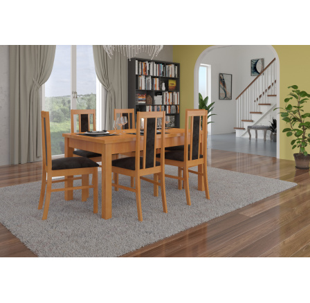 Sada stůl s židlemi RODOS 52 Olše