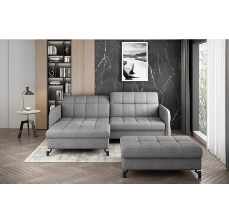 Rohová sedací souprava LORELLE + Taburet Sawana 21 110x200 Levý 1