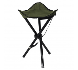 Skládací rybářská/kempingová stolička khaki