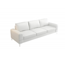 Sofa ARIA DL 250 cm - bílá eko kůže