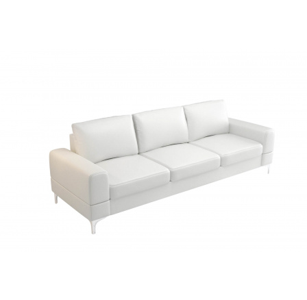 Sofa ARIA DL 250 cm - bílá eko kůže