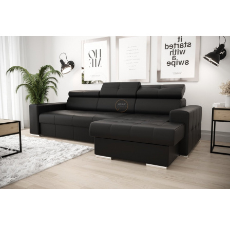 Rohová sedací souprava MARGO 160x250 přírodní kůže - pravá, přírodní kůže - volitelná barva