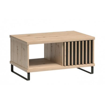 Konferenční stůl CALI C-8, Artisan/Černý mat Konferenční stůl CALI C-8, Artisan/Černý mat