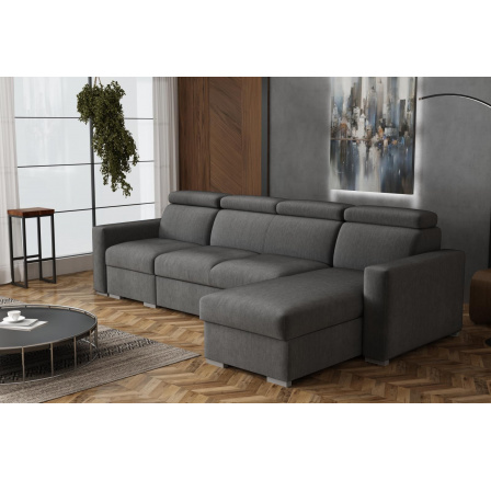 Sedací souprava Petrit I pravá Kronos šedá Sedací souprava Petrit I pravá Kronos šedá