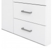 Šatní skříň SID 2d3s 175, Bílá