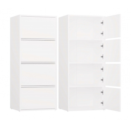 Komoda Almona 4D bílá