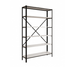 Regál Ralph Černý+Bílý Lesk