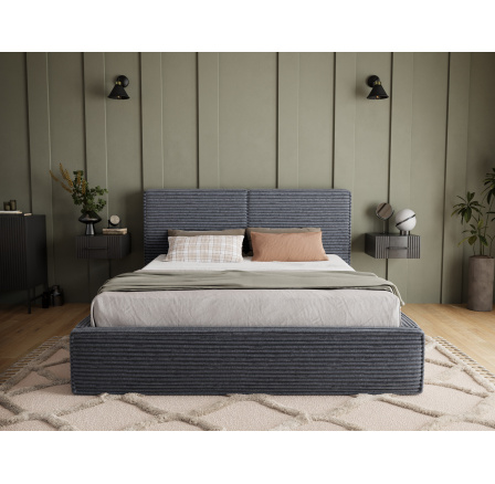 Pesillo Postel + Kovový Rám/Plynový Zvedák/Úložný Prostor 160x200 Modullo 04 1