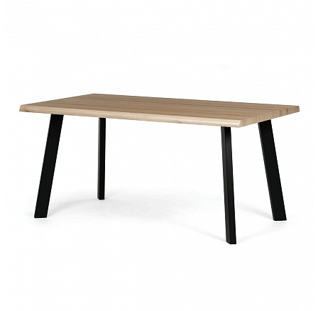 Jídelní stůl 160x90cm, mdf, divoký dub, HT-F4516 OAK