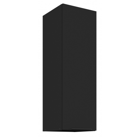 Horní skřínka SIENA - 30 G-90 1F, Černá mat/Černá mat Horní skřínka SIENA - 30 G-90 1F, Černá mat/Černá mat