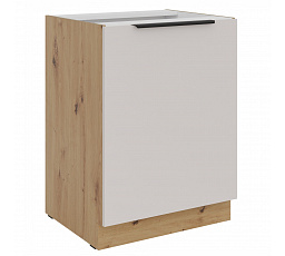 Kuchyňská skříňka Selva 60 D 1F dub artisan/kašmír