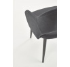 Jídelní židle K364, šedý Velvet