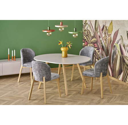 Jídelní stůl RUBEN, kašmír/přírodní