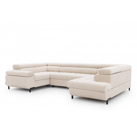 Rohová sedací souprava Tyrion U s funkcí spaní