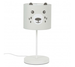 Dětská noční lampička Panda bílá