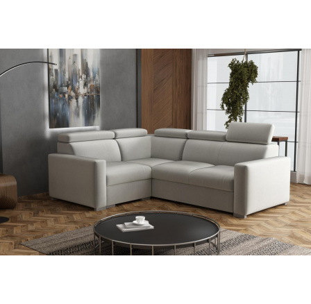 Sedací souprava Petrit III levá Paros světle šedá