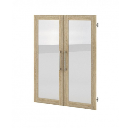 Dvířka Office 432 sonoma/sklo Dvířka Office 432 sonoma/sklo