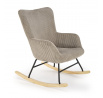 Houpací křeslo BELMIRO, Šedá