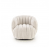 Křeslo FRASER, Krémová