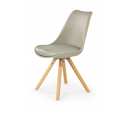 Jídelní židle K201, khaki