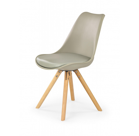 Jídelní židle K201, khaki