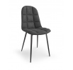Jídelní židle K417, šedá Velvet