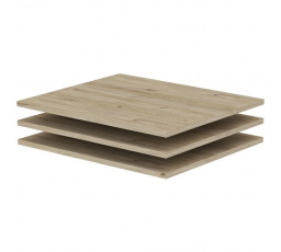 Přídavné police pro skříň BERNO 120 Jackson Hickory