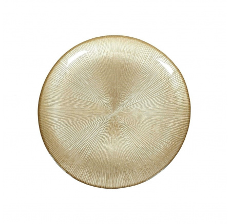 Talíř Dore 21cm zlatý