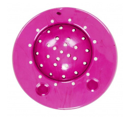 Silikonový kryt chránící odtok růžový