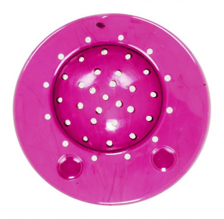 Silikonový kryt chránící odtok růžový
